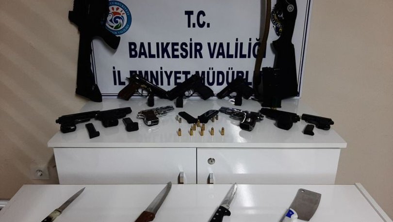 Balıkesir’de 4 mahalleye eş zamanlı operasyon