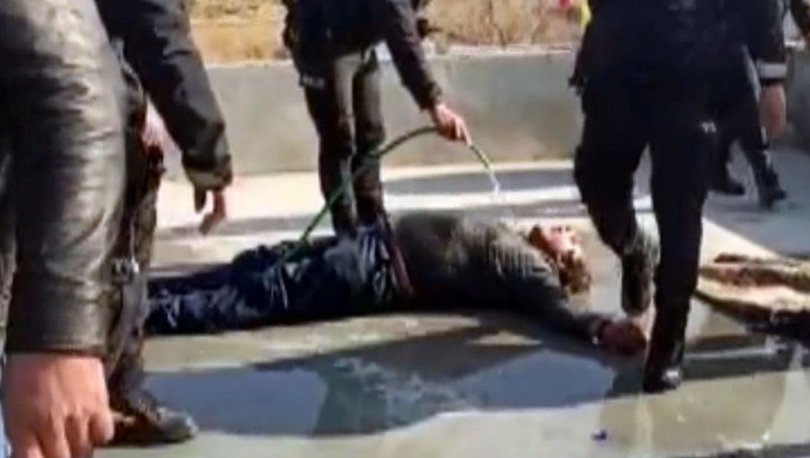 Mersin’de bir kişi çocuklarının evine molotofkokteyli atıp yangın çıkardı