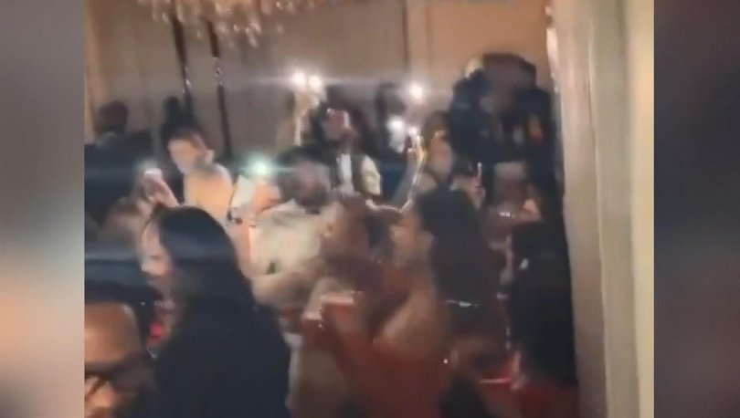 Virüsü hiçe saydılar: İngiltere’de yasaklara rağmen korona partisi!
