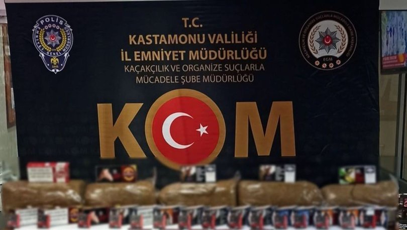 9 bin 580 adet doldurulmuş makaron yakalandı