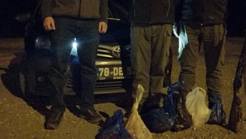 Karabük’te karaca avlayan kişilere 20 bin lira ceza uygulandı