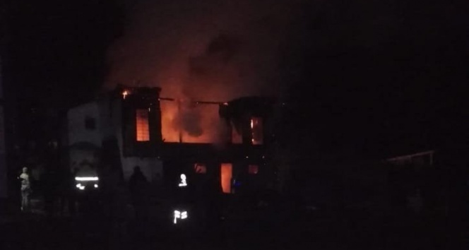 Trabzon’da yangın: 1 ölü