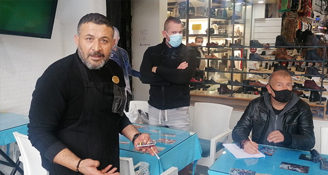 Turistlere yemek servisi açıp ‘yasaktan haberim yok’ dedi