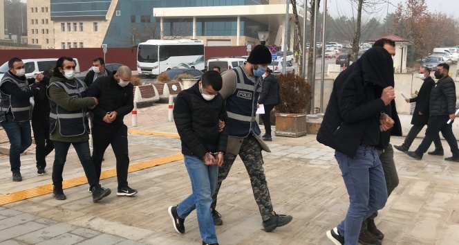 Elazığ’da 69 suç kaydı olan 4 hırsızlık şüphelisi yakalandı