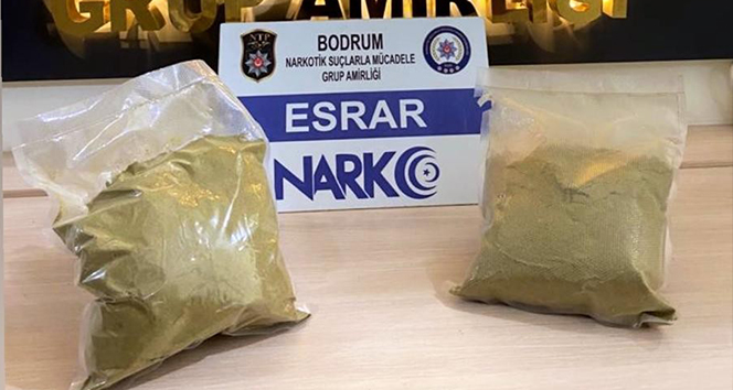 Bodrum’da narkotik ekibinden nefes kesen operasyon