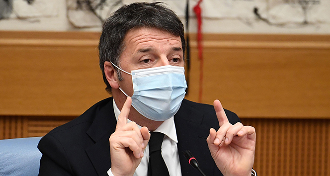 İtalya’da koalisyon hükümetinin ortaklarından Italia Viva partisinin lideri Renzi hükümetten çekildi