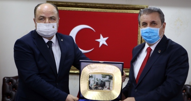 BBP Genel Başkanı Destici, Çelebi ile bir araya geldi