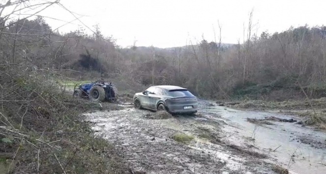 Sabancı’nın oğlu Sakarya’da mahsur kaldı