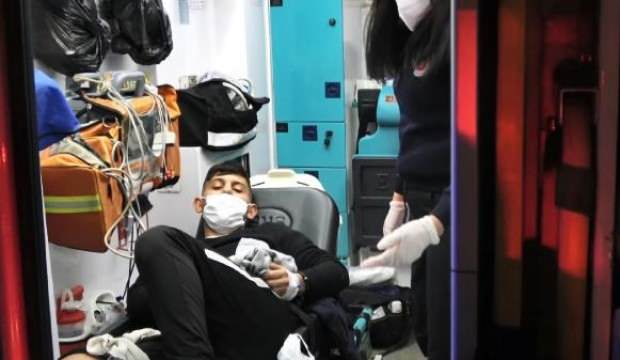 50 lira borcunu ödemek için çağırdı, bacağından vurdu