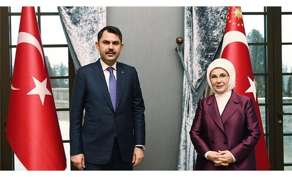 Bakan Kurum, Emine Erdoğan’ı ziyaret edip ‘Sıfır Atık’ projesiyle ilgili bilgi verdi