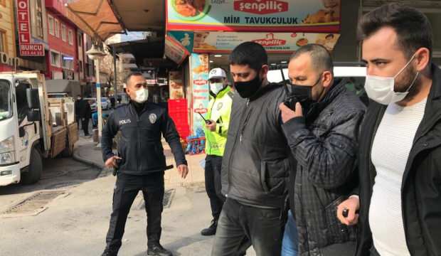 Cezaevi firarisini başkasının kimliğiyle polise yakalandı