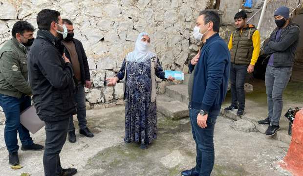 Diyarbakır Büyükşehir kısıtlamada aileleri yalnız bırakmadı