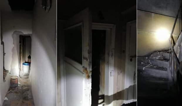 Duvarı yıkıp gizli giriş yapmışlar