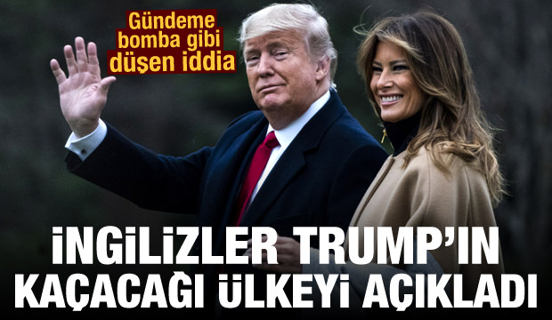 Gündeme bomba gibi düşen iddia: Trump’ın ‘kaçacağı’ ülkeyi açıkladılar