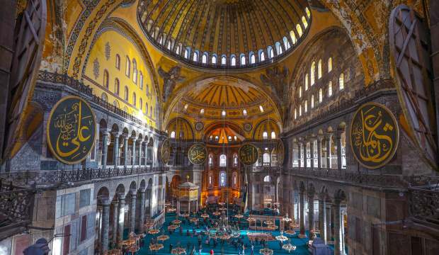 TGTV’den Ayasofya Camii’ne yapılan saldırılara tepki