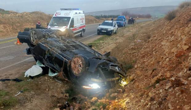 Kilis’te feci kaza: 1 ölü, 4 yaralı
