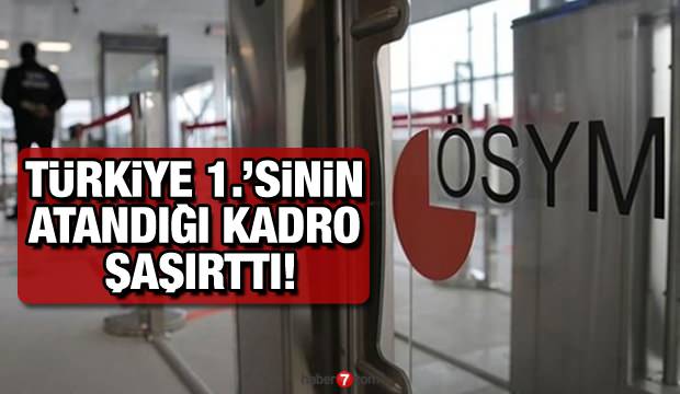 KPSS Türkiye birincisi 100 puan ile hizmetli kadrosuna atandı! İkinci aday 98 KPSS ile atandı!