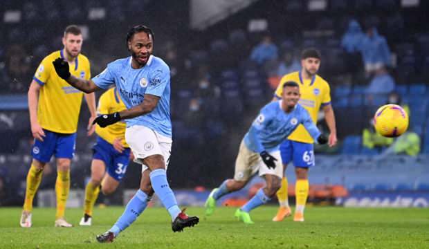 Manchester City, konuk ettiği Brighton’ı 1-0 mağlup etti
