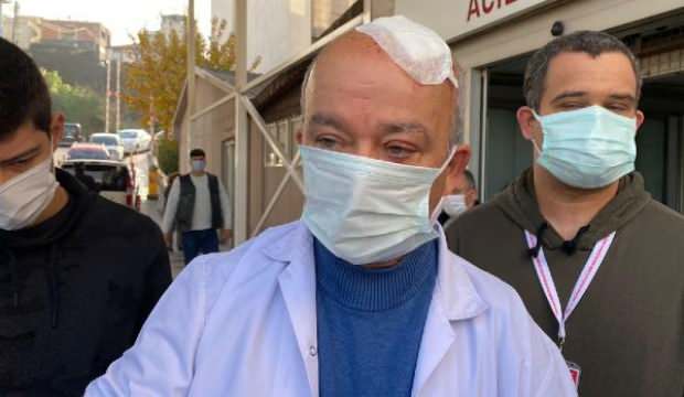 Maske uyarısı yapan doktora taşlı saldırı