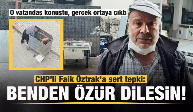 O vatandaş konuştu, gerçek ortaya çıktı! CHP’li Öztrak’a sert tepki!
