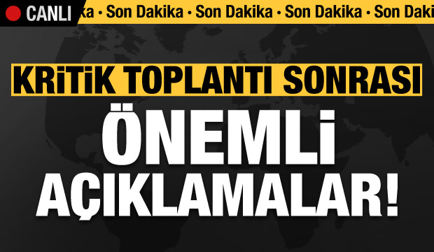 Ömer Çelik’ten son dakika açıklamaları!