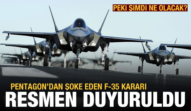 Pentagon, F-35’lerin tam kapasite seri üretimini askıya aldı