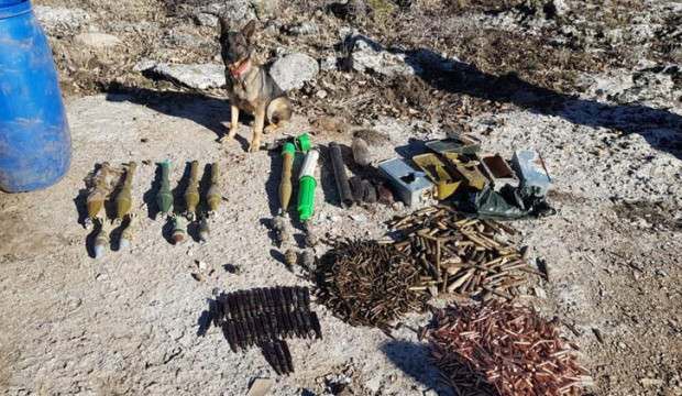 Şırnak’ın Gabar Dağı bölgesinde teröristlere ait mühimmat ele geçirildi