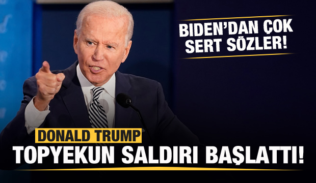 Son dakika: Biden’dan son dakika açıklaması: Trump topyekun saldırı başlattı