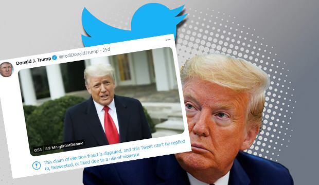 Son Dakika: Twitter’dan Trump’a sansür!