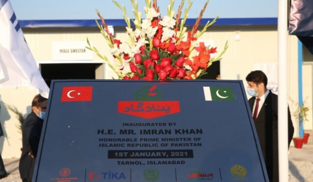 TİKA’nın Pakistan’da evsizler için konaklama tesisi açıldı