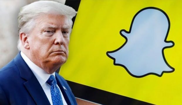 Trump’a Bir darbe de Snapchat’ten geldi!