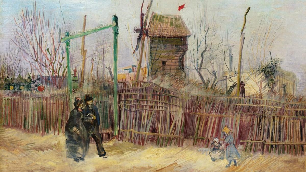 Van Gogh'un 'Scène de rue à Montmartre'si ilk kez açık artırmada: 70 milyon TL değer biçiliyor