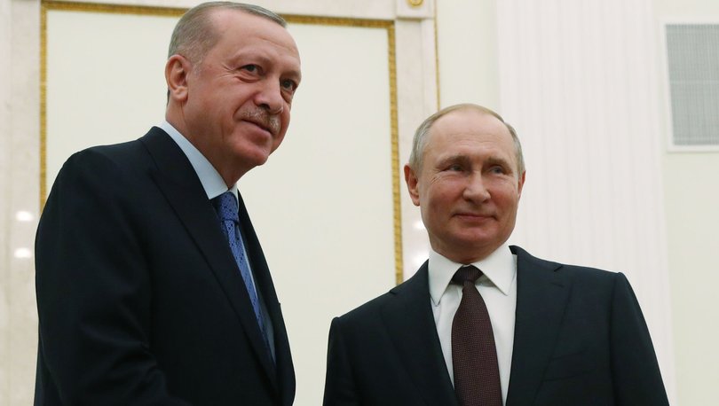 Son dakika haberi Cumhurbaşkanı Erdoğan ile Putin görüştü