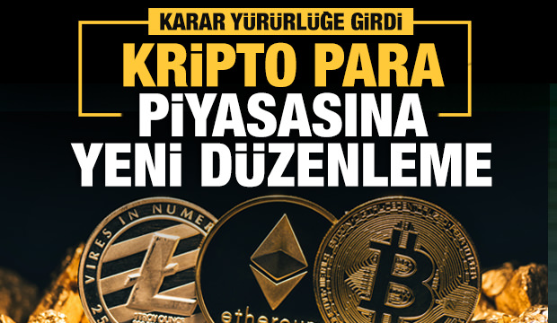 Kripto para piyasasına yönelik yeni düzenleme