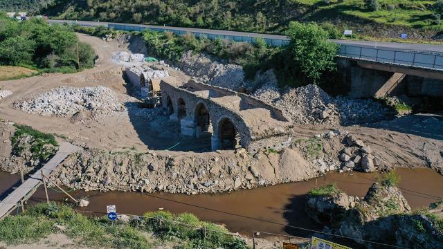 Muğla’daki tarihi Sarıçay Köprüsü restore ediliyor