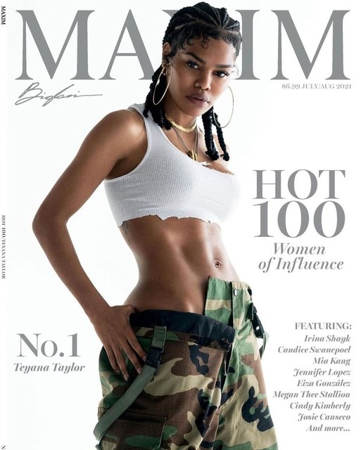 Maxim dergisi 2021’in en seksi 100 kadınını seçti