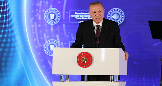 Cumhurbaşkanı Erdoğan’dan 135 milyar metreküplük gaz müjdesi