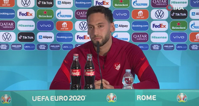 Hakan Çalhanoğlu: ‘En iyi şekilde ülkemizi temsil edeceğiz’