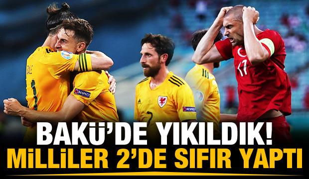 Bakü’de yıkıldık! Milliler 2’de sıfır yaptı