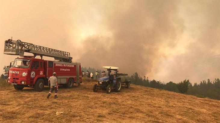 Son dakika! Denizli’deki orman yangını kontrol altına alındı
