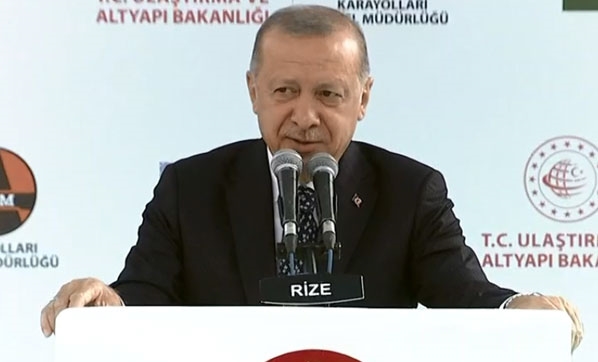 Cumhurbaşkanı Erdoğan: 30 dakikalık yol 5 dakikaya düşüyor