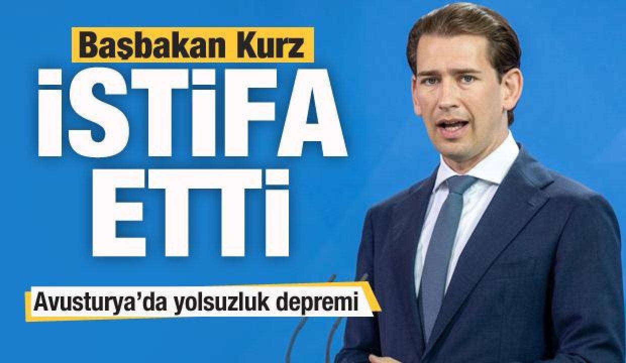 Avusturya’da deprem! Başbakan Sebastian Kurz istifa etti