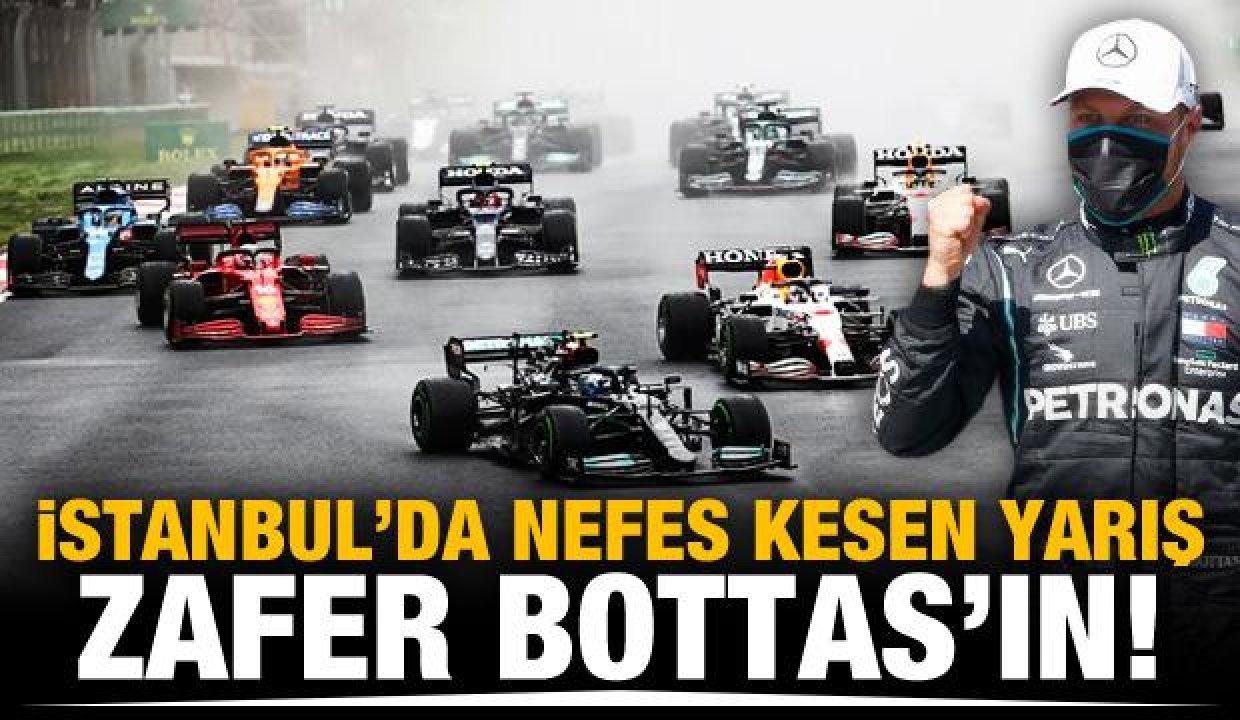 İstanbul’da zafer Valteri Bottas’ın!