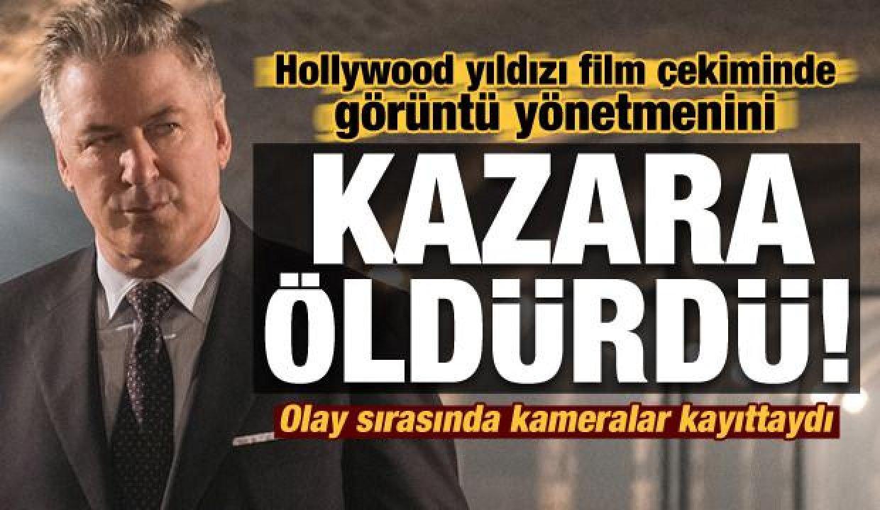 Dünyaca ünlü oyuncu Alec Baldwin, kazara görüntü yönetmenini öldürdü!