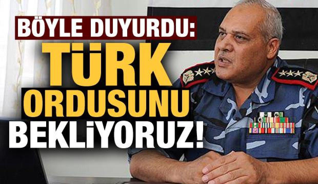 Son dakika haberi: Böyle duyurdu: Türk ordusunu bekliyoruz!