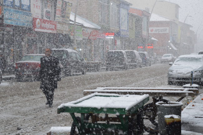 Doğu Anadolu'da kar ve soğuk etkili oluyor