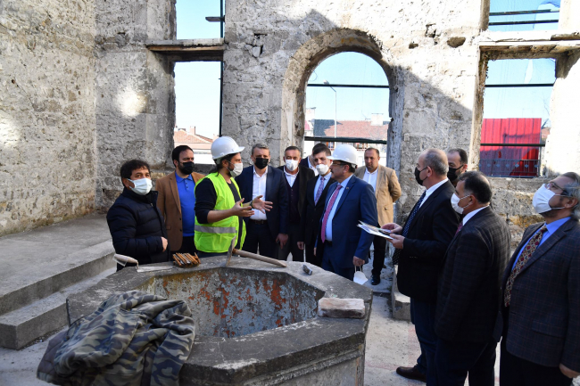 Trabzon'da 139 yıllık hamam restore ediliyor
