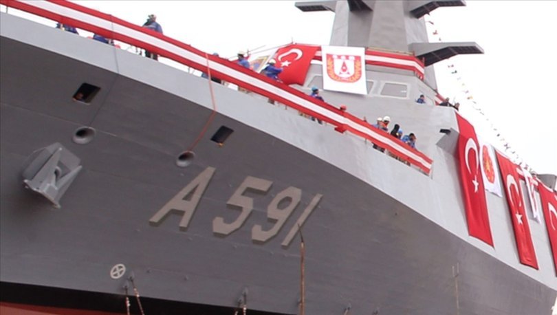 Türkiye’nin ilk istihbarat gemisi TCG Ufuk hizmete girdi