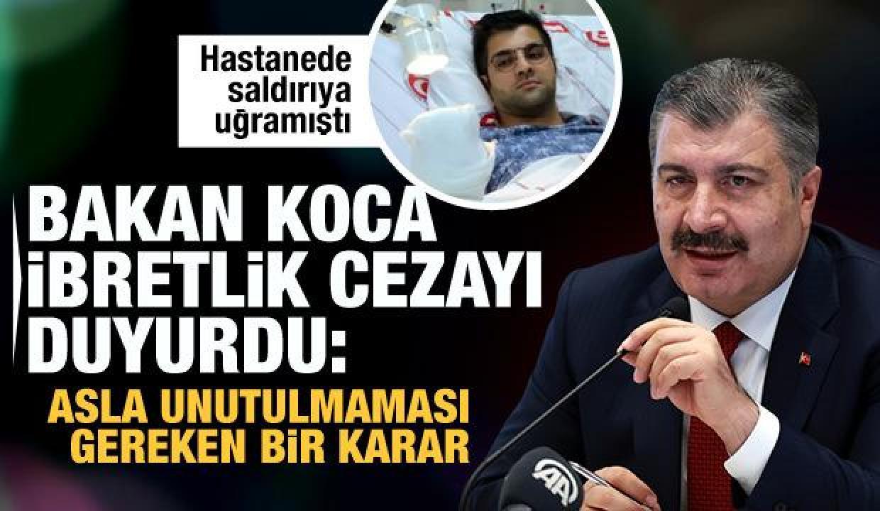 Bakan Koca ibretlik cezayı duyurdu: Asla unutulmaması gereken bir karar!