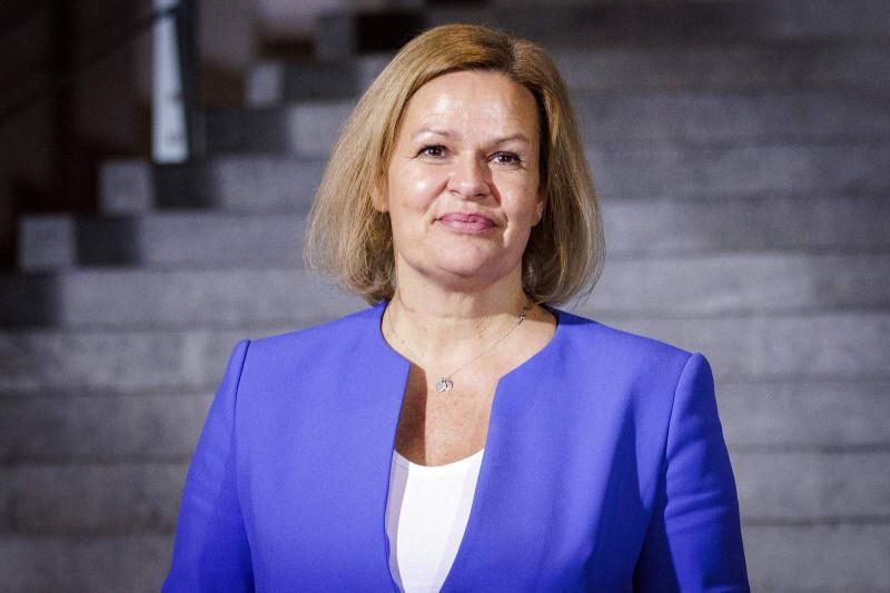 Almanya'nın yeni İçişleri Bakanı Nancy Faeser